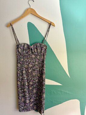 ASTR Posy Floral Dress Small